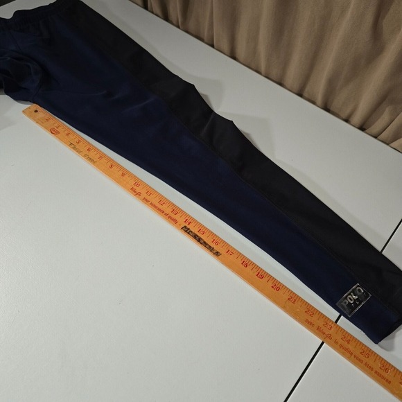 Polo Sport Ralph Lauren Mens Stretch Pants Size Small Blue Black Base Layer Gym - Picture 9 of 10